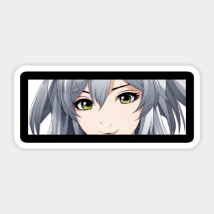 Lewd Anime Character Smile Face Sticker